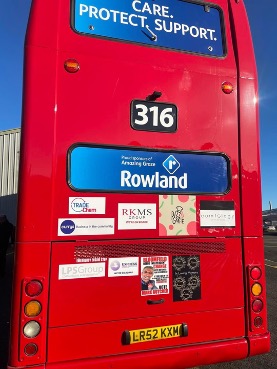 RKMS Group support The Big Red Night Bus