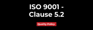 ISO 9001 Clause 5.1
